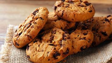 Cookies con gocce di cioccolato