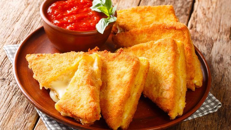 Mozzarella in carrozza al forno