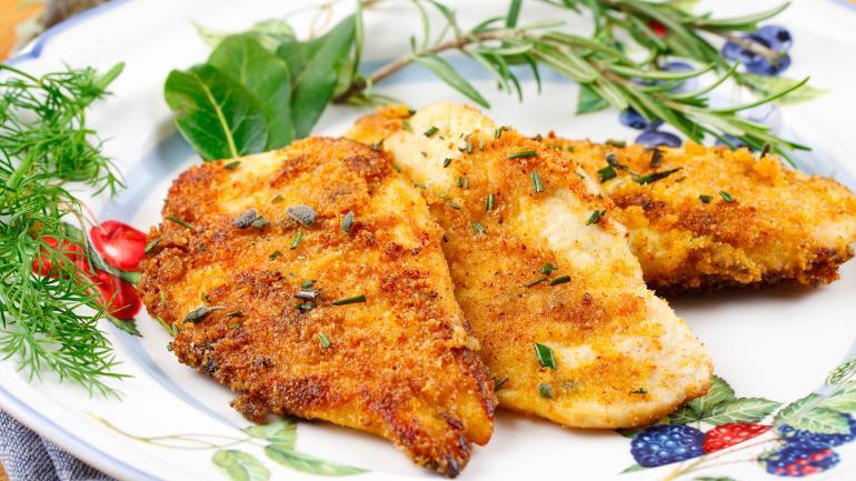 Petto di pollo gratinato al forno