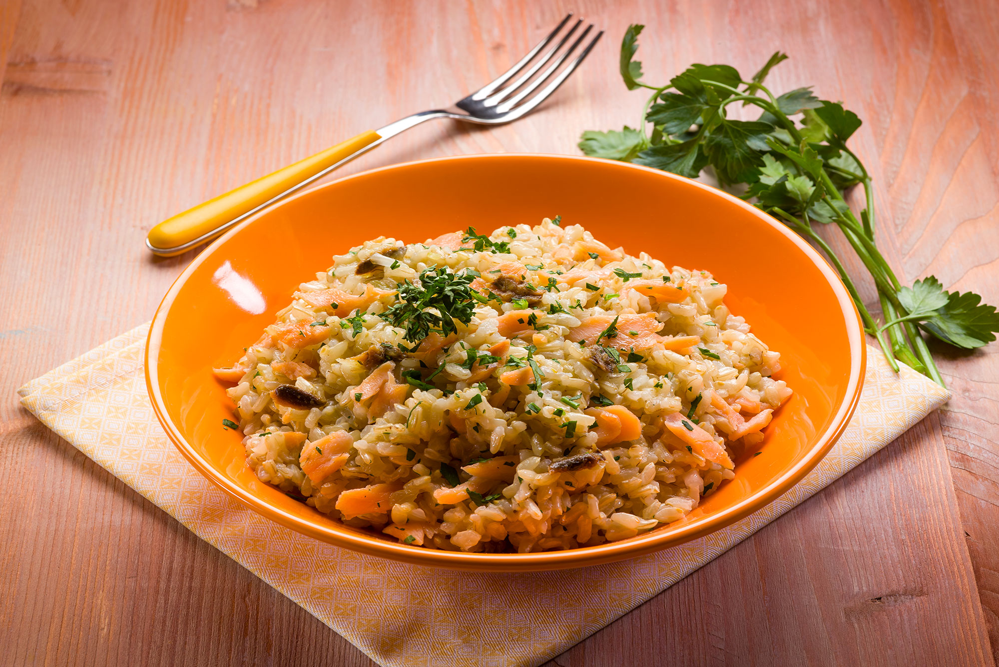 Risotto Con Salmone Affumicato Super Filante E Delicato Grand Chef Evolution